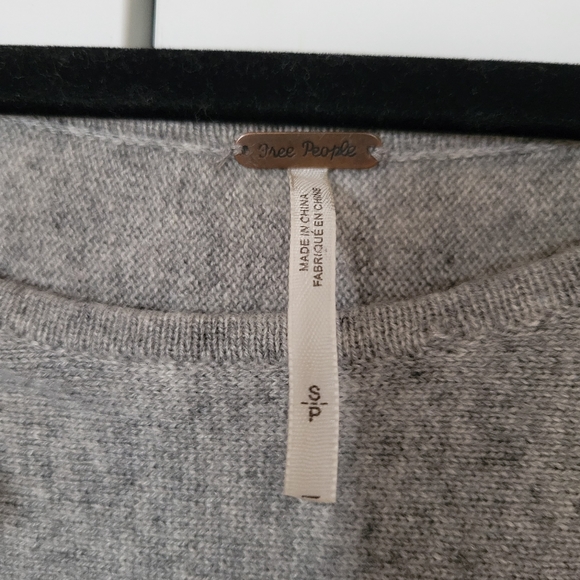 Free People Cashmere Silk Too Little Too Late Dolman Ribbed Sweater - Picture 5 of 6